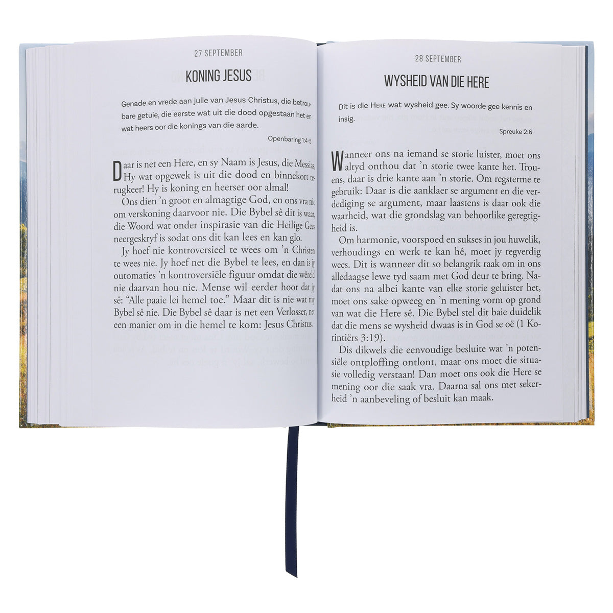 Vaste Geloof Grootdruk Dagstukke (Hardeband)