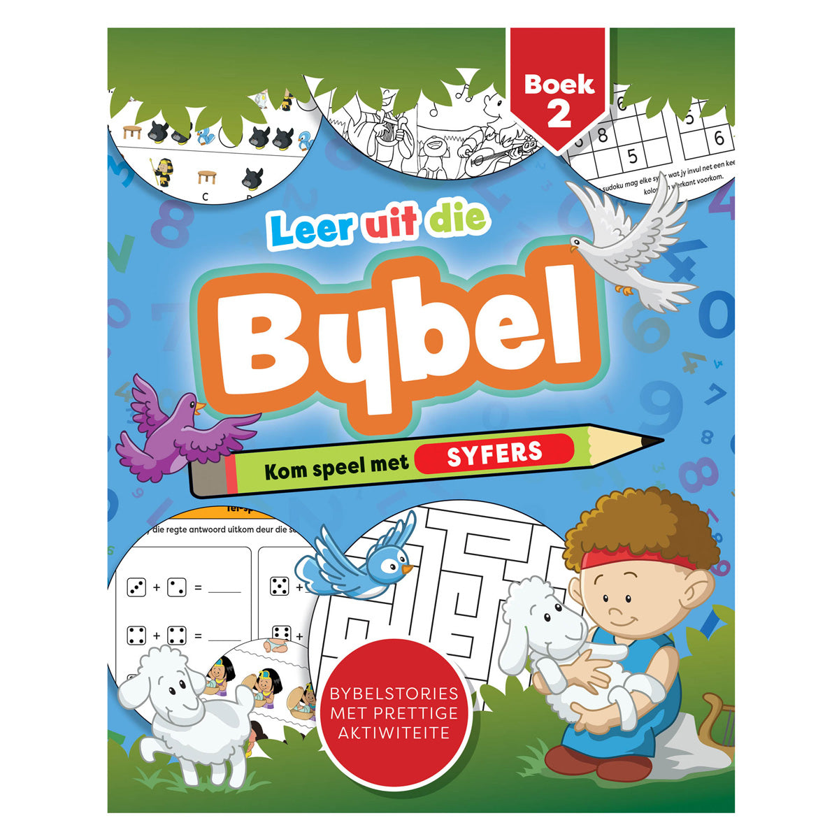 Leer uit die Bybel: Kom Speel met Syfers Boek 2 (Sagteband)