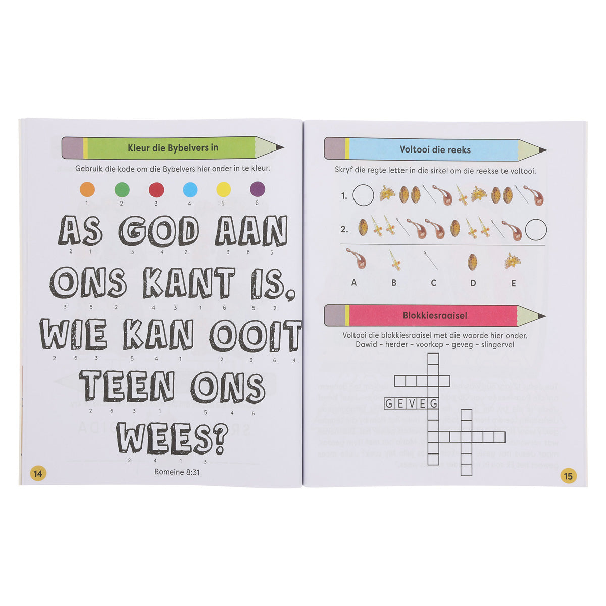 Leer uit die Bybel: Kom Speel met Woorde Boek 2 (Sagteband)