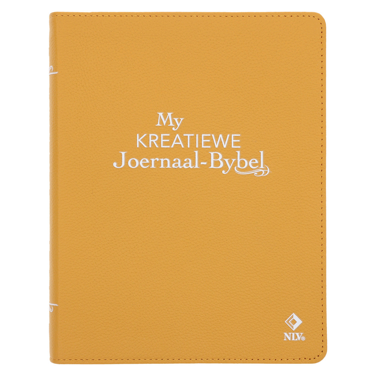 NLV Geel Egte Leer My Kreatiewe Joernaal-Bybel