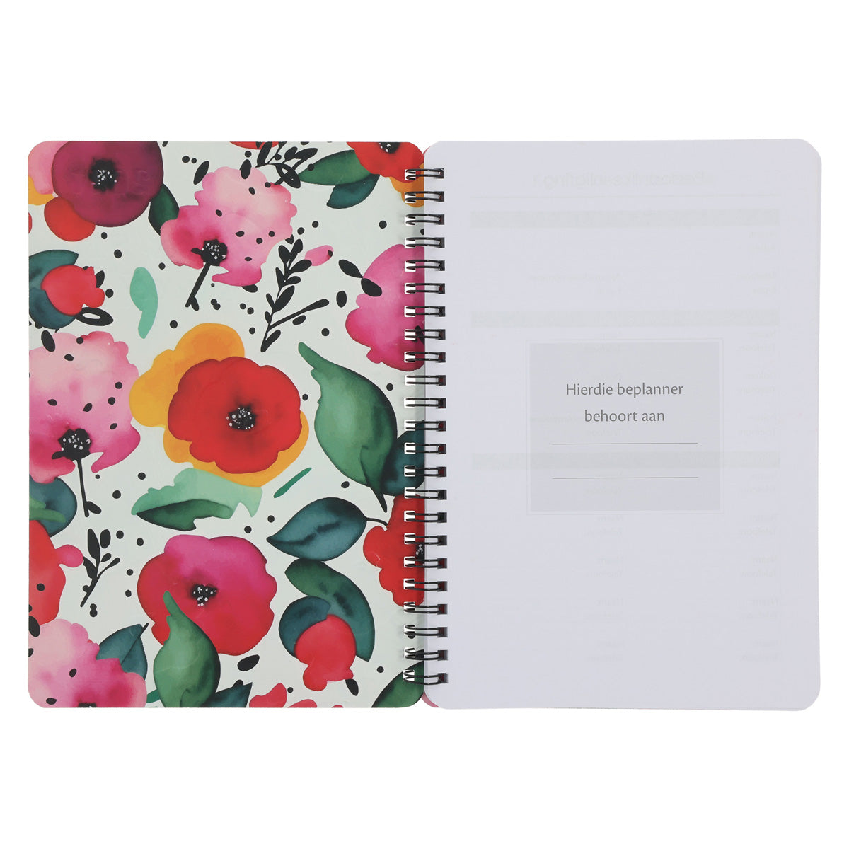 2027 Dagboek - Dagbeplanner - Wees Stil en Weet - Ringbind