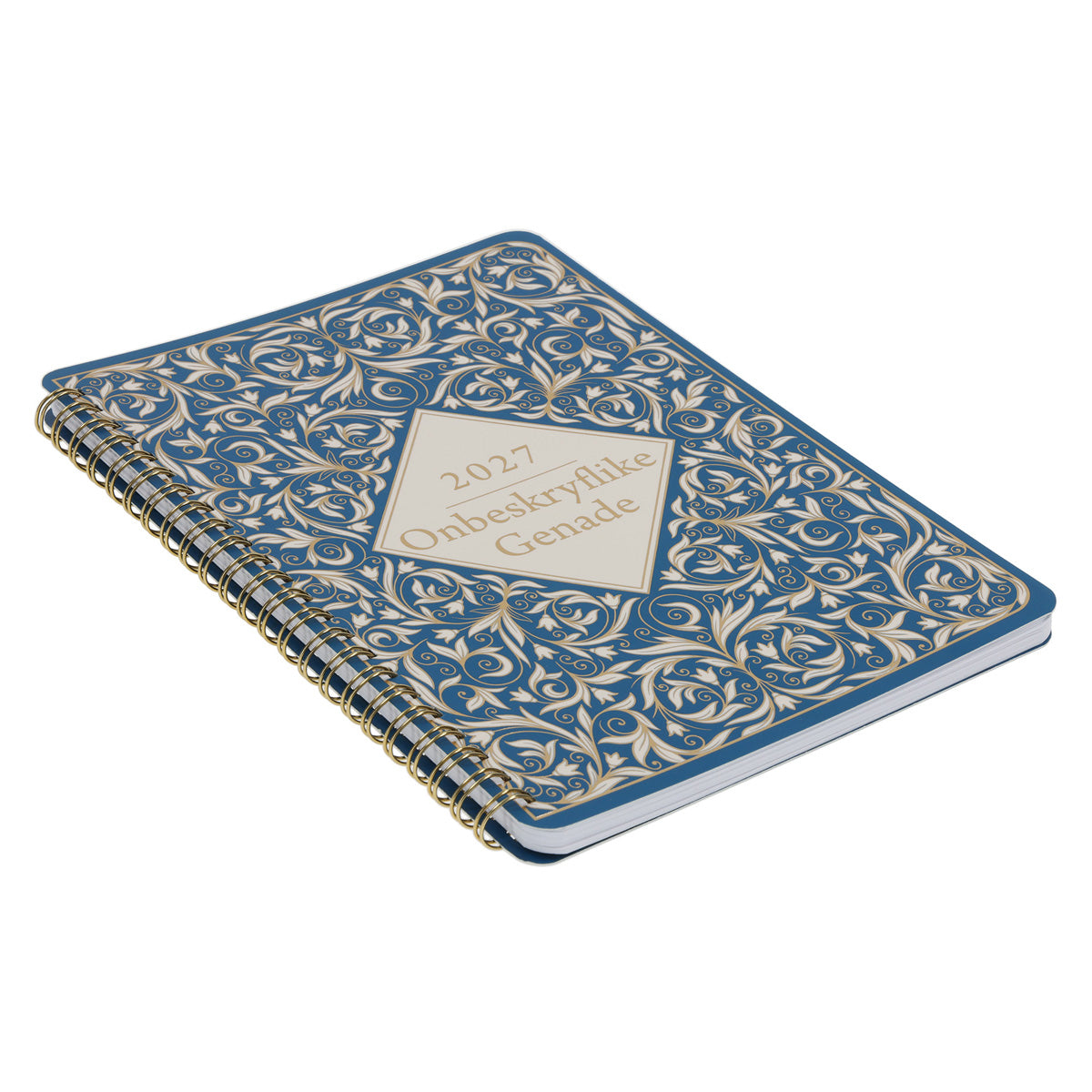 2027 Dagboek - Dagbeplanner - Onbeskryflike Genade - Ringbind