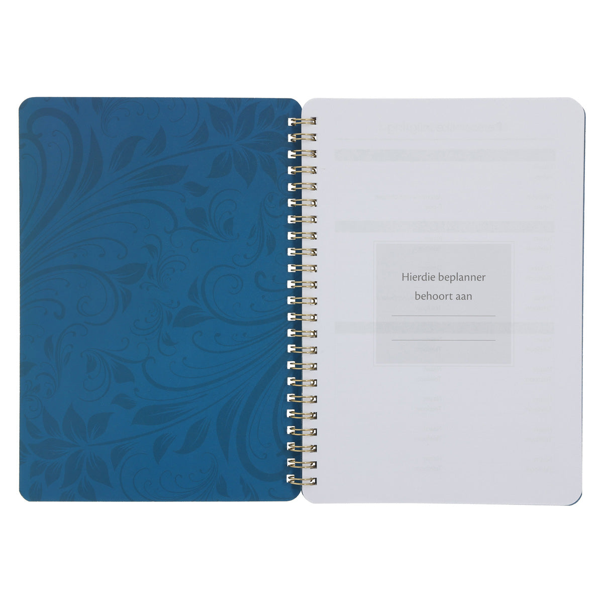 2027 Dagboek - Dagbeplanner - Onbeskryflike Genade - Ringbind