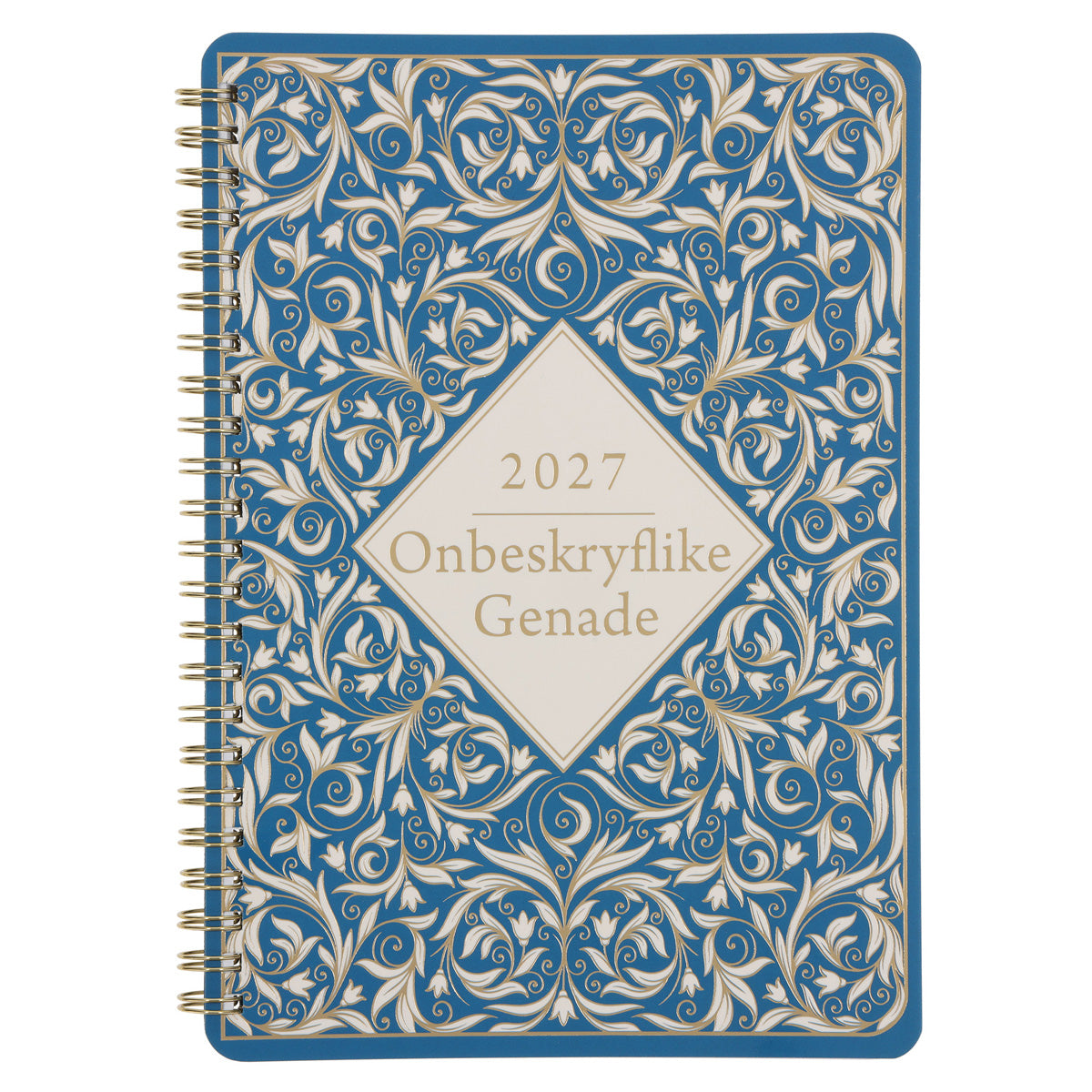 2027 Dagboek - Dagbeplanner - Onbeskryflike Genade - Ringbind