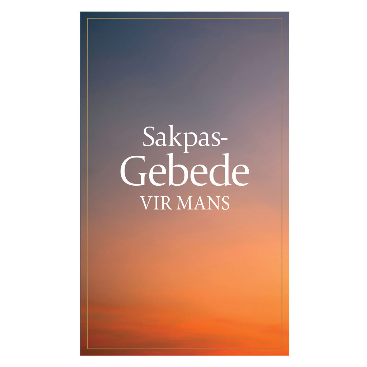 Sakpas-Gebede vir Mans (Sagteband)