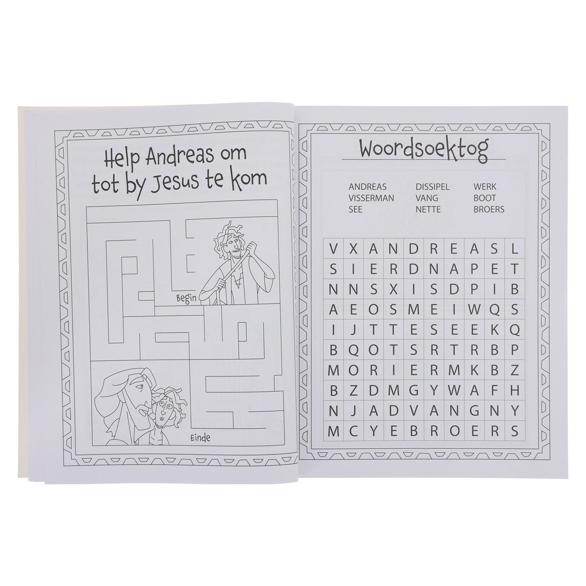 Lig van die Wêreld Jesus se Vriende Inkleur- en Aktiwiteitsboek (Sagteband)