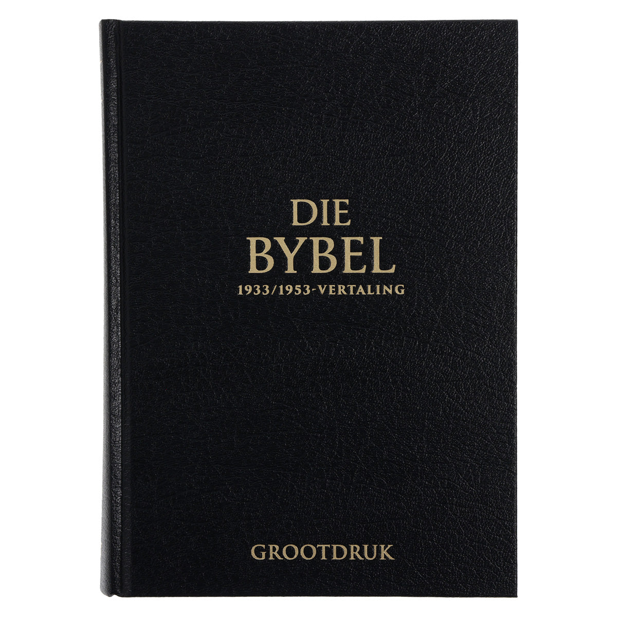 Afrikaans 1933/1953 Vertaling Swart Hardeband Bybel Grootdruk