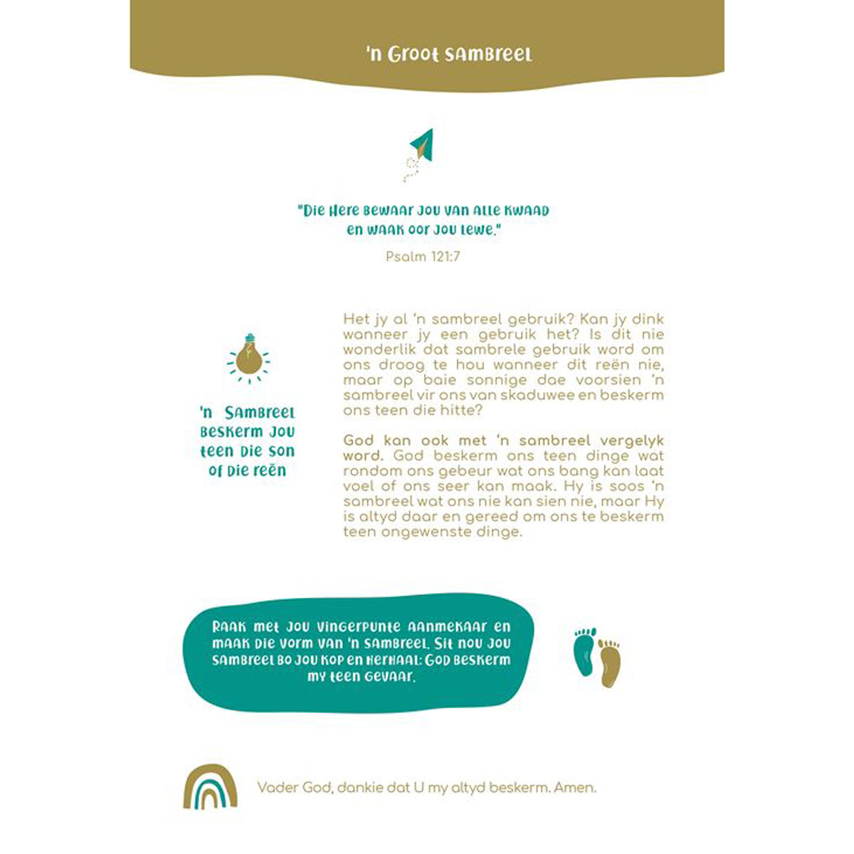 Loop Uit Op Die Water: 90-Dae Oordenkings Vir Kinders (Hardeband)