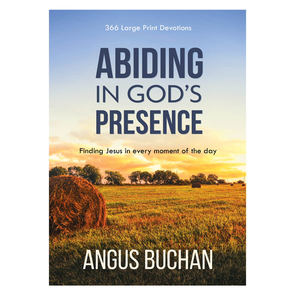 Abiding in God’s Presence Large Print (Hardcover)