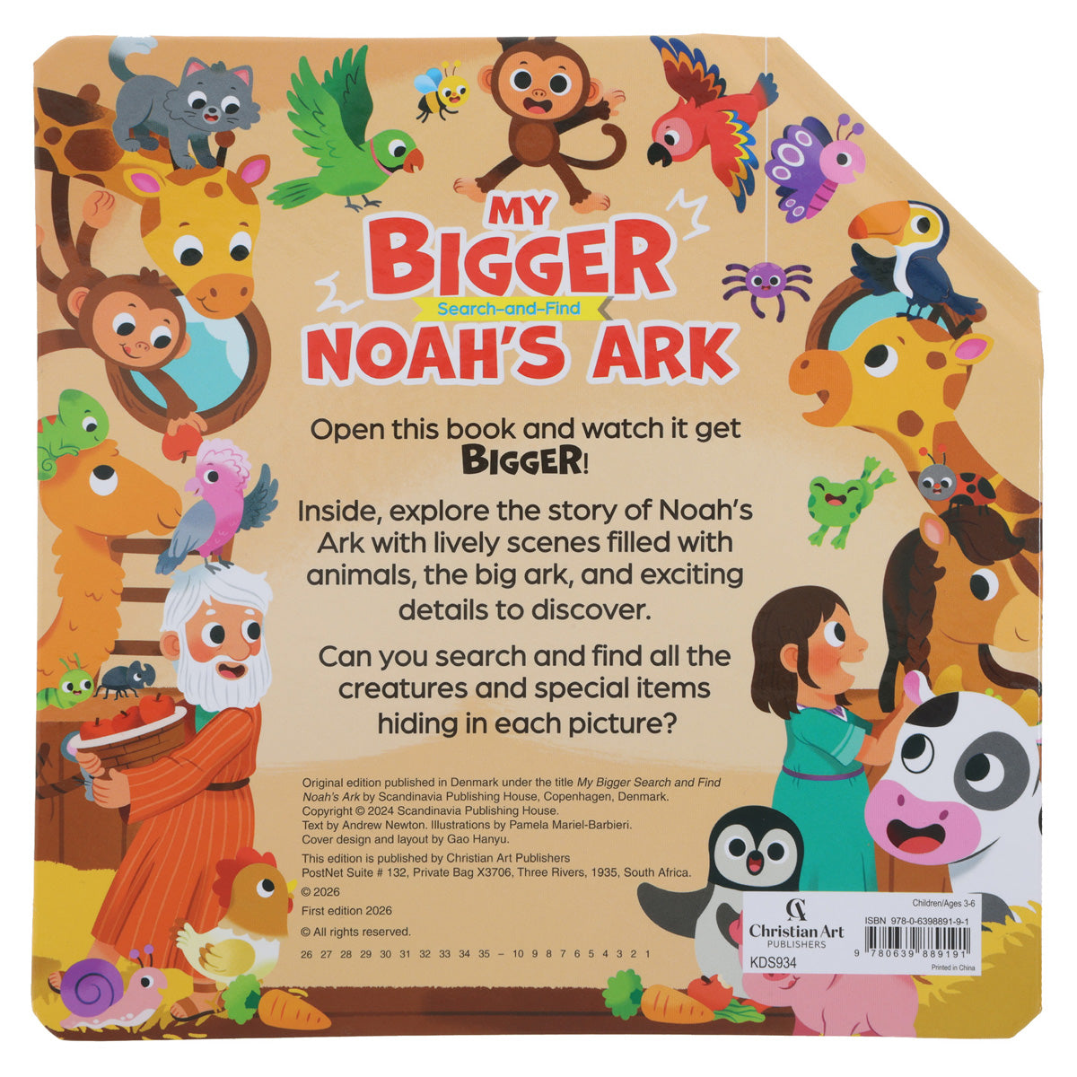 My Bigger Search and Find Noah's Ark (Boardbook)