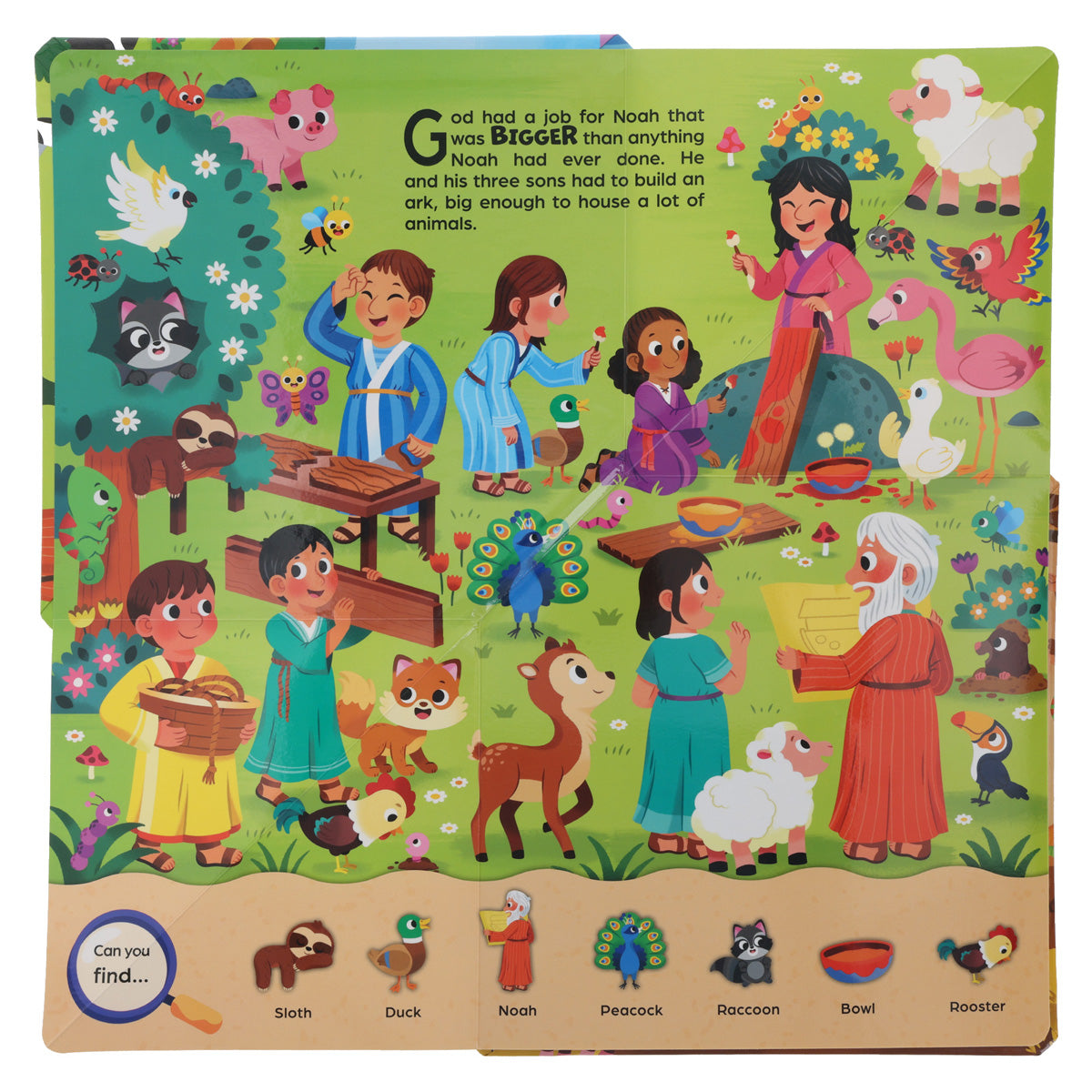 My Bigger Search and Find Noah's Ark (Boardbook)