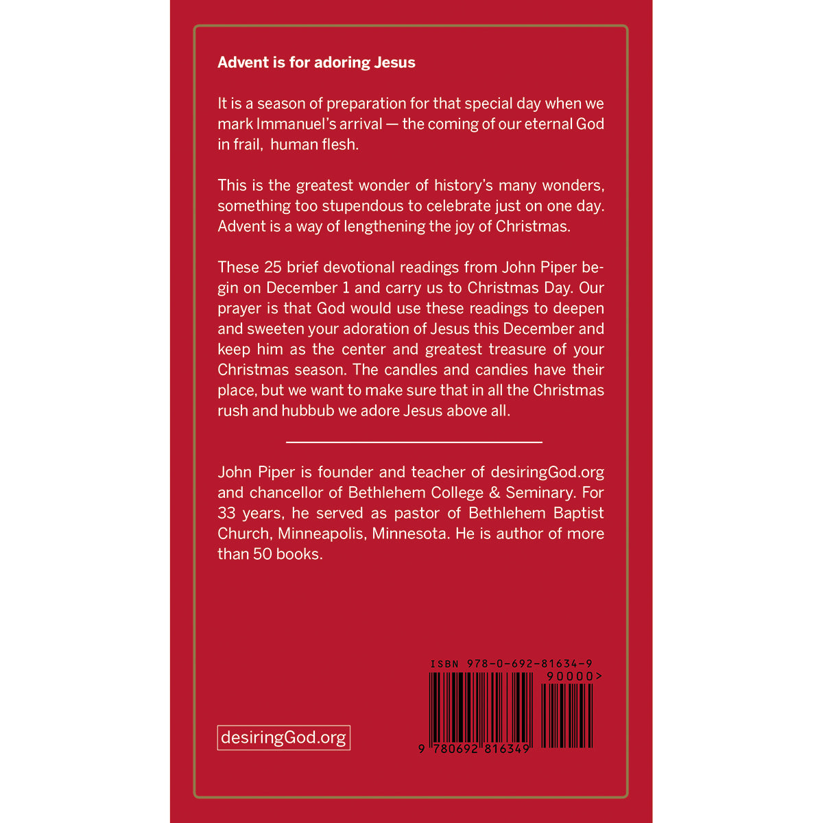 Joy To The World: Daily Readings For Advent (Paperback)