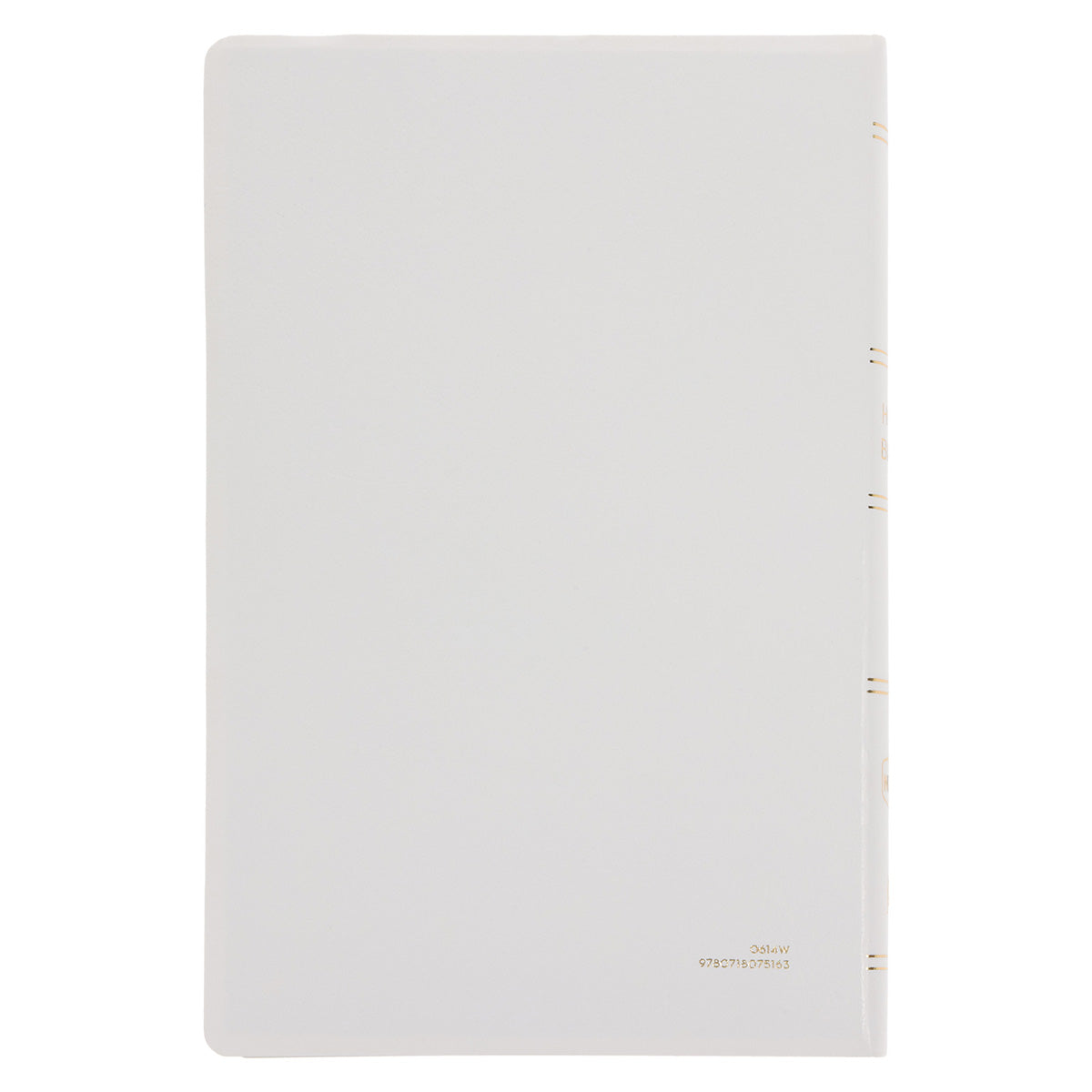NKJV White Flexcover Imitation Leather Gift & Award Bible Red Letter Comfort Print