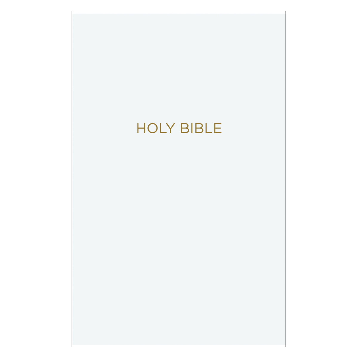 NKJV White Flexcover Imitation Leather Gift & Award Bible Red Letter Comfort Print