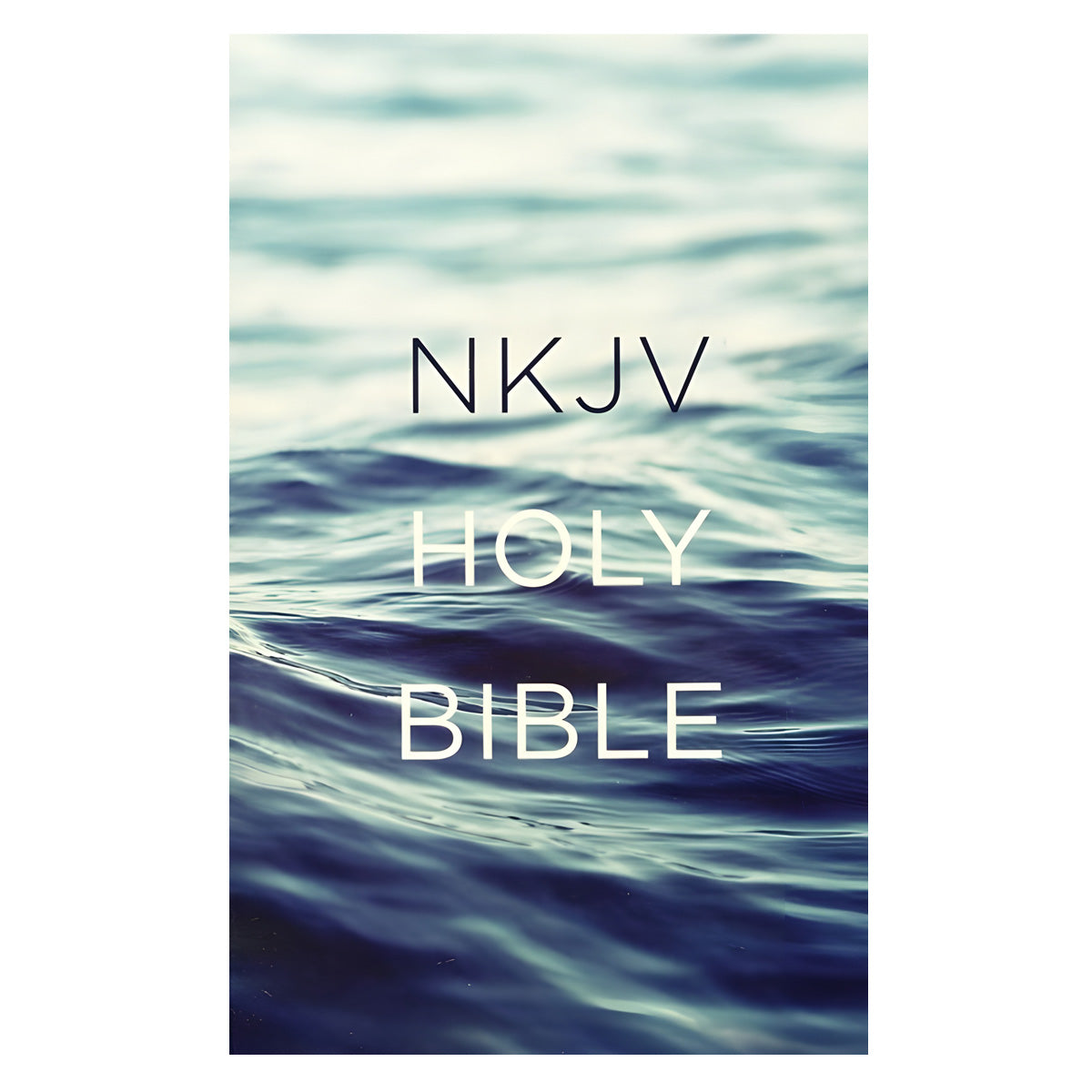 NKJV Value Outreach Bible Blue Scenic (Paperback)