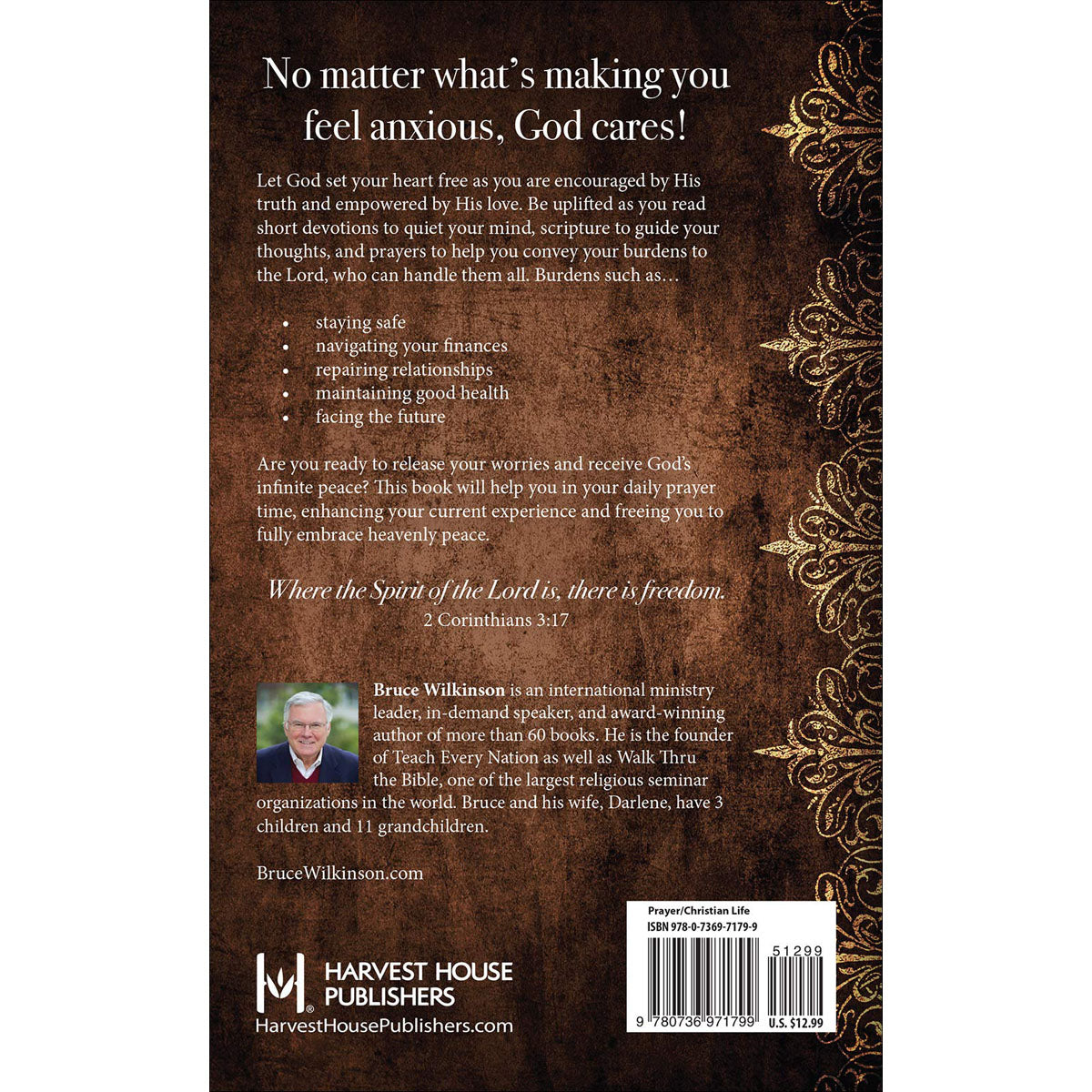 Prayers For Freedom Over Worry And Anxiety (Paperback)