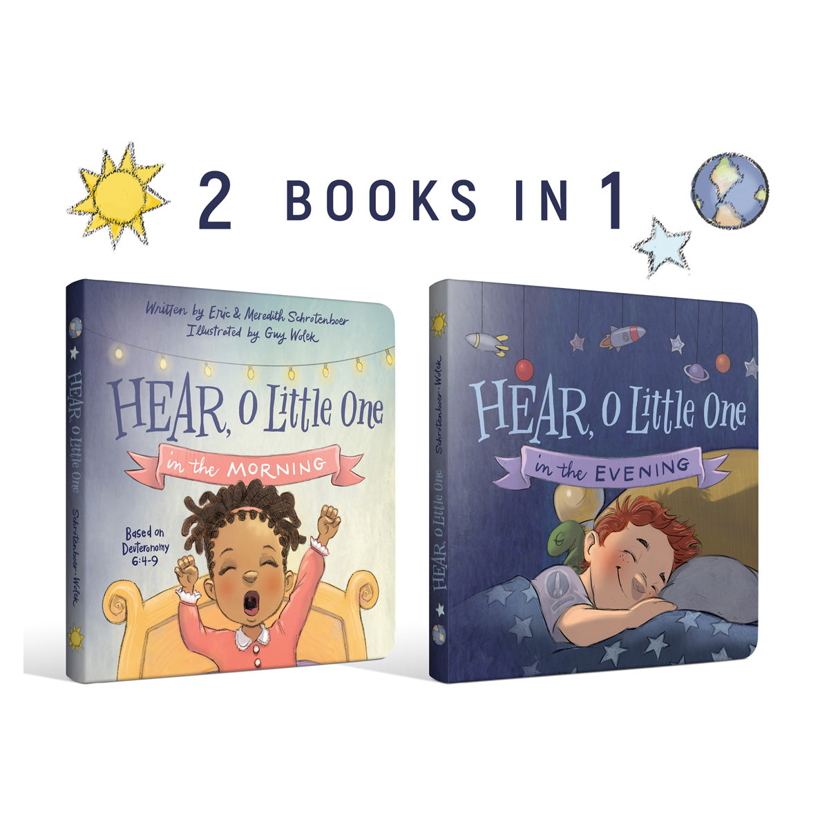 Hear O Little One: In The Morning & In The Evening 2 In 1 (Hardcover)