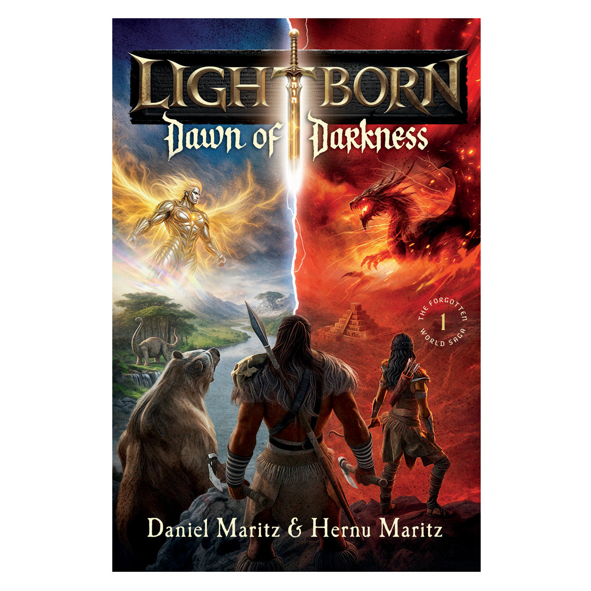 Lightborn: Dawn of Darkness - 1 The Forgotten World Saga (Paperback)