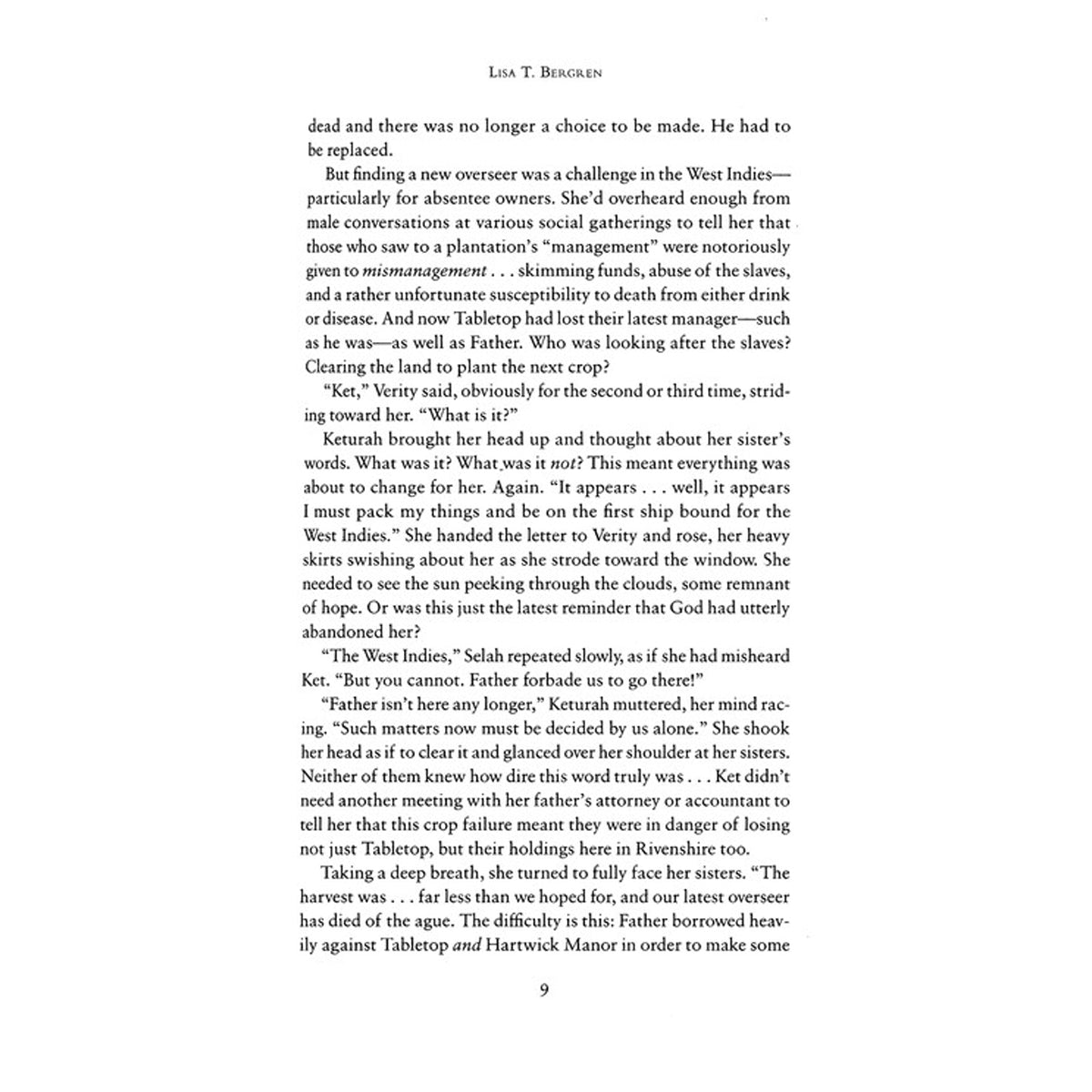 Keturah (1 The Sugar Baron's Daughters)(Paperback)