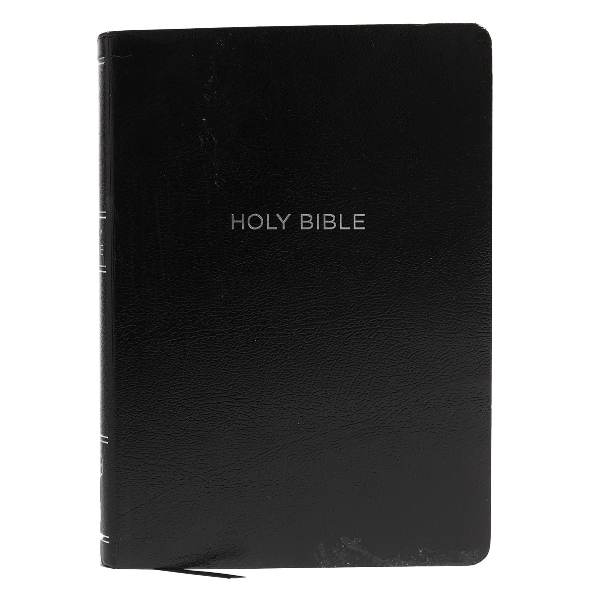 NKJV C / Column Ref Bible Giant Print Black (Imitation Leather)