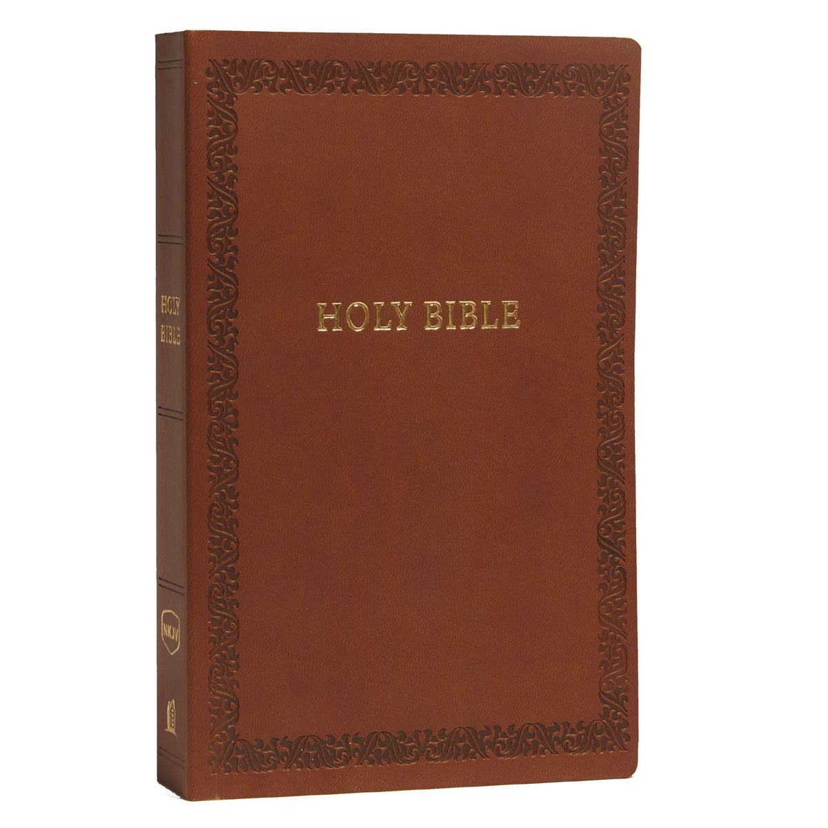 NKJV Holy Bible Soft Touch Edition Brown (Comfort Print)(Imitation Leather)