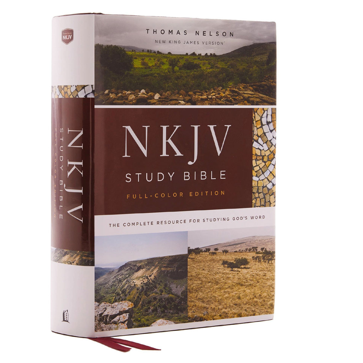 NKJV Hardcover Study Bible Complete Full Color Comfort Print