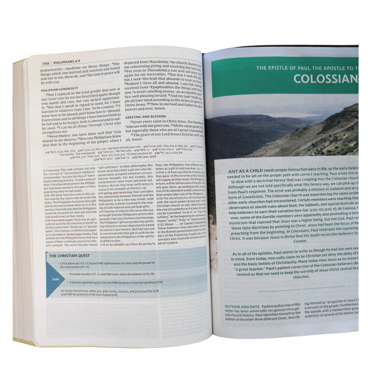NKJV Hardcover Study Bible Complete Full Color Comfort Print
