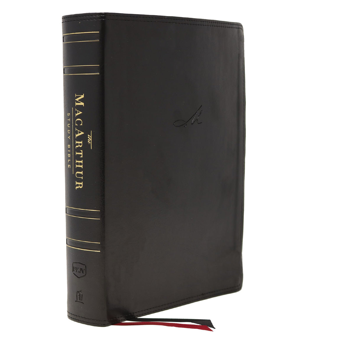 NKJV MacArthur Study Bible 2nd Edition Black (Comfort Print)(Imitation Leather)