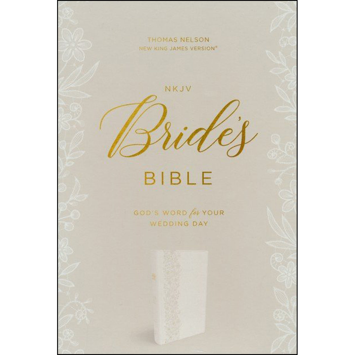 NKJV Bride's Bible Red Letter Edition White (Comfort Print)(Imitation Leather)