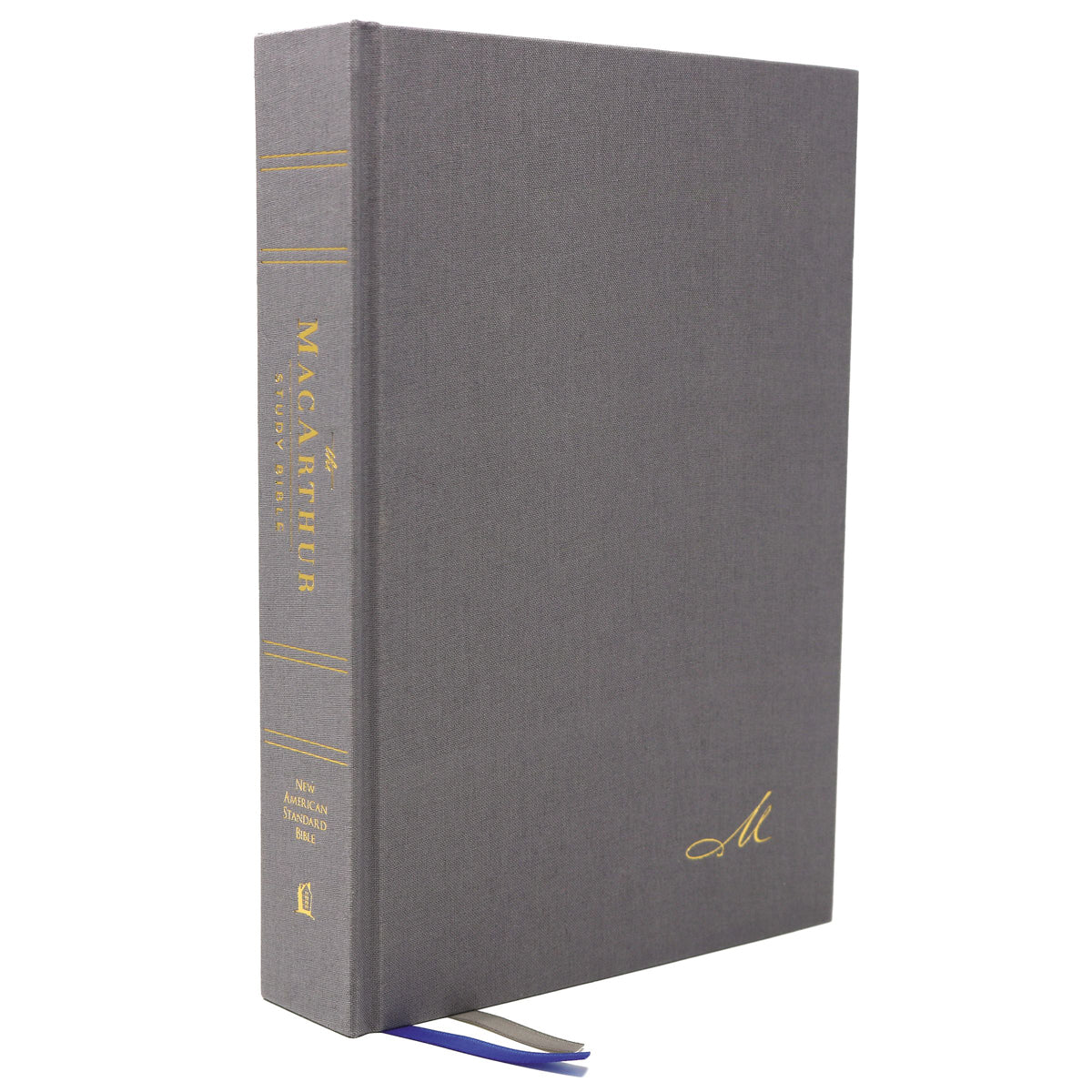 NASB MacArthur Study Bible 2nd Edition Gray (Comfort Print)(Hardcover)