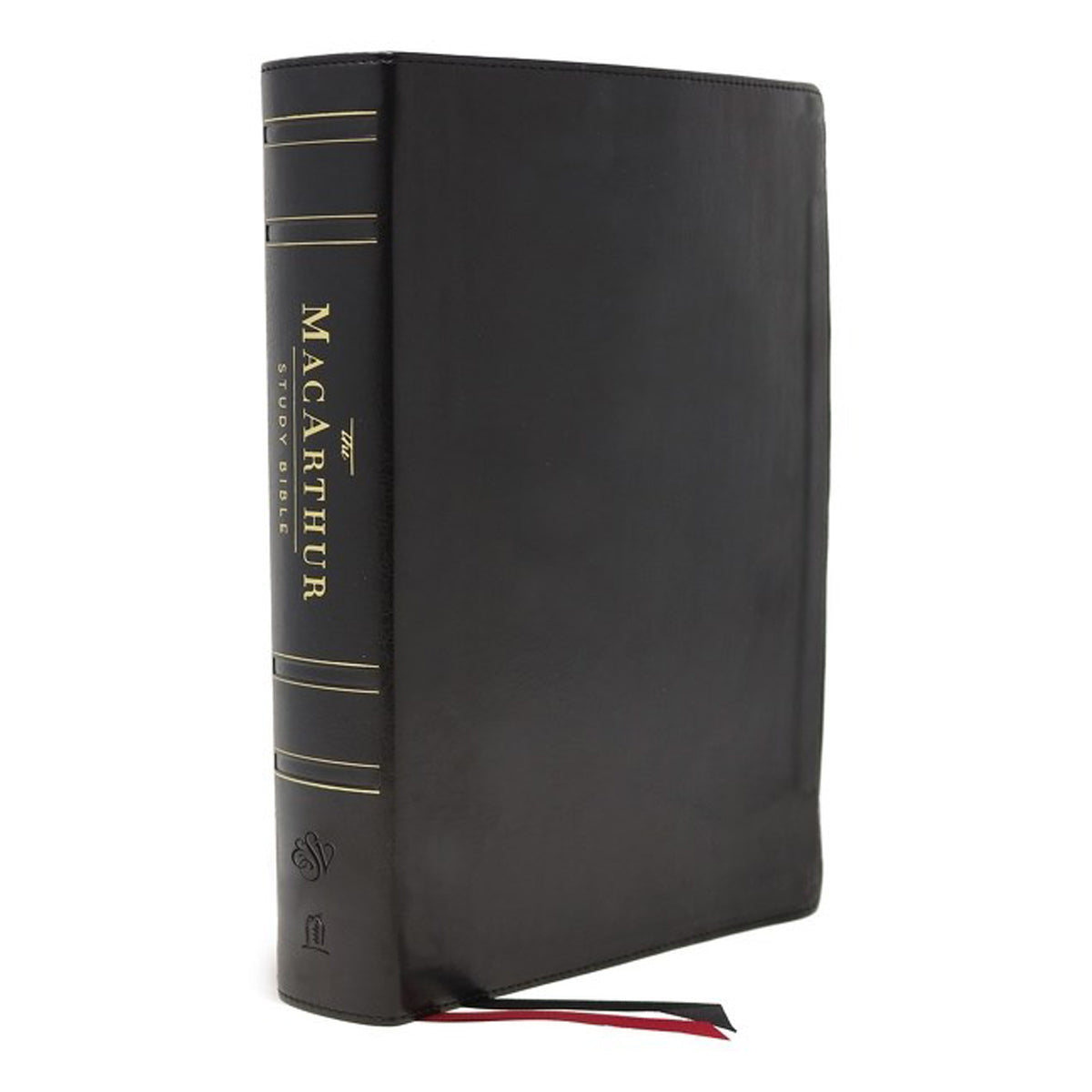ESV MacArthur Study Bible 2nd Edition Black (Comfort Print)(Genuine Leather)