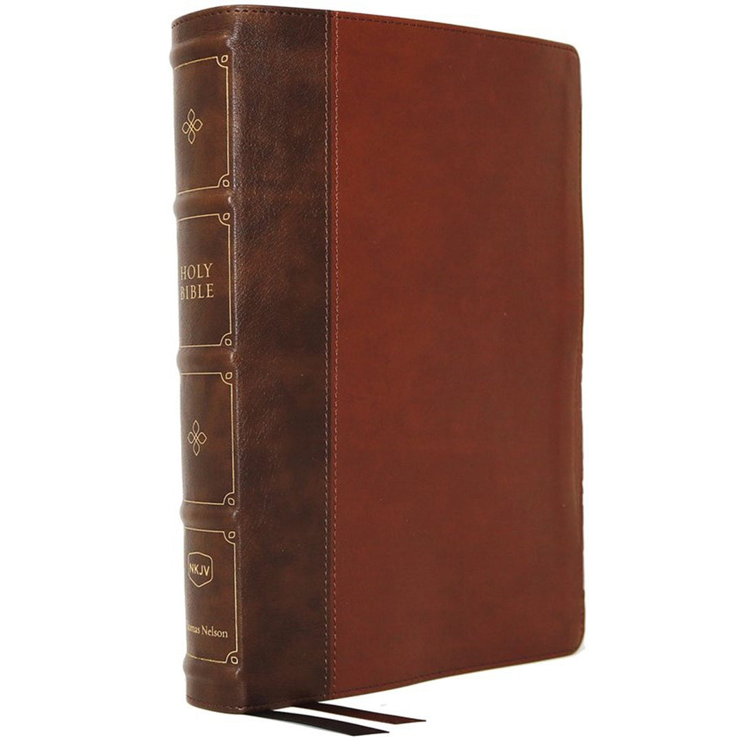 NKJV Compact Maclaren Bible Brown (Comfort Print)(Maclaren Series)(Imitation Leather)