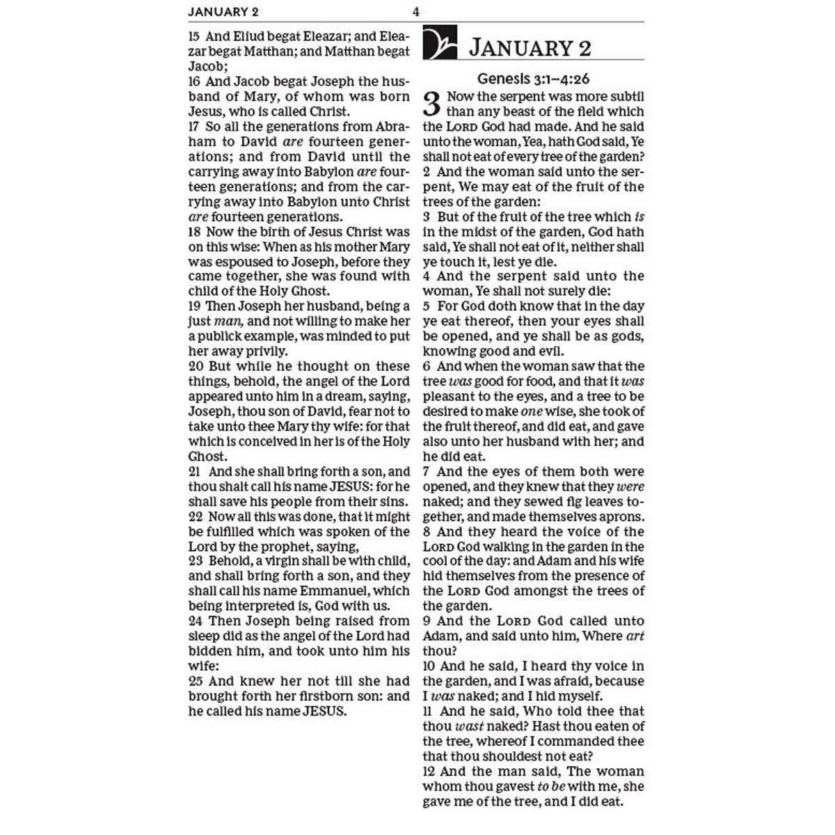 KJV Everyday Bible Red Letter Comfort Print (Paperback)
