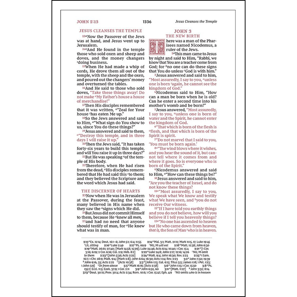 NKJV Personal Size Reference Bib Index Brn (Comfort Print)(Sovereign Collection)(Imitation Leather)