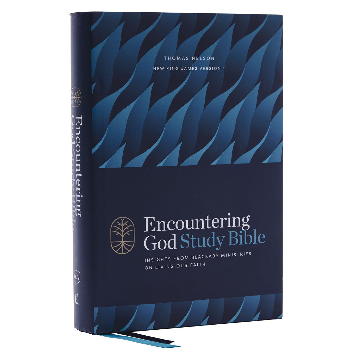 NKJV Hardcover Encountering God Study Bible Comfort Print