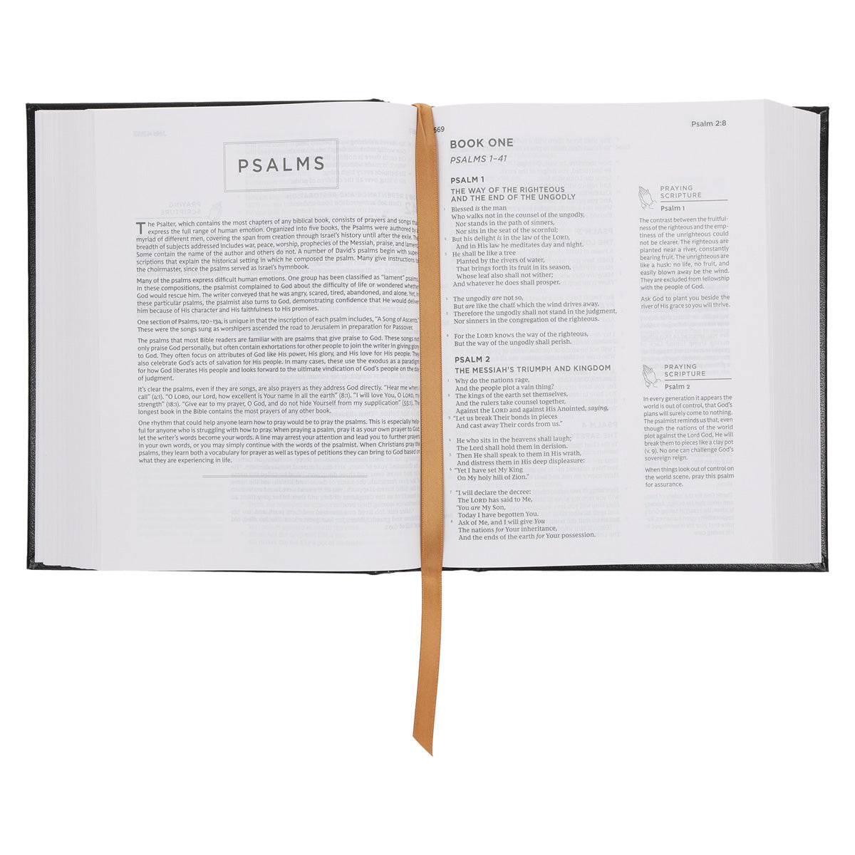 NKJV Black Hardcover The Prayer Bible Comfort Print