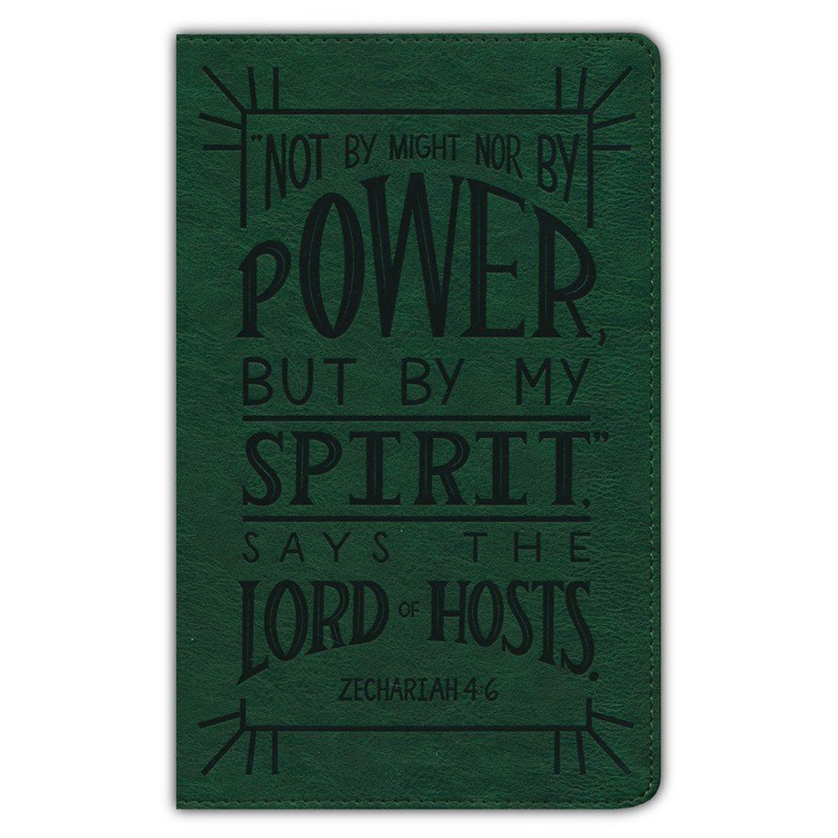 NKJV Thinline Bible Youth Edition Green (Comfort Print)(Verse Art Cover)(Imitation Leather)