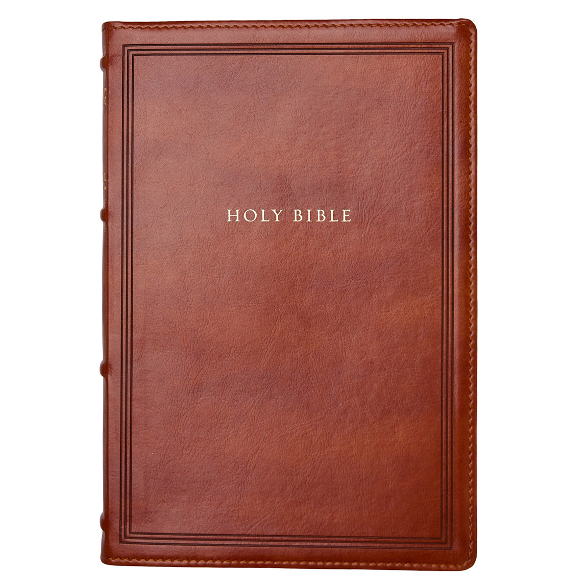 NKJV Wide-Margin Ref Bible Brown (Sovereign Col)(Imitation Leather)