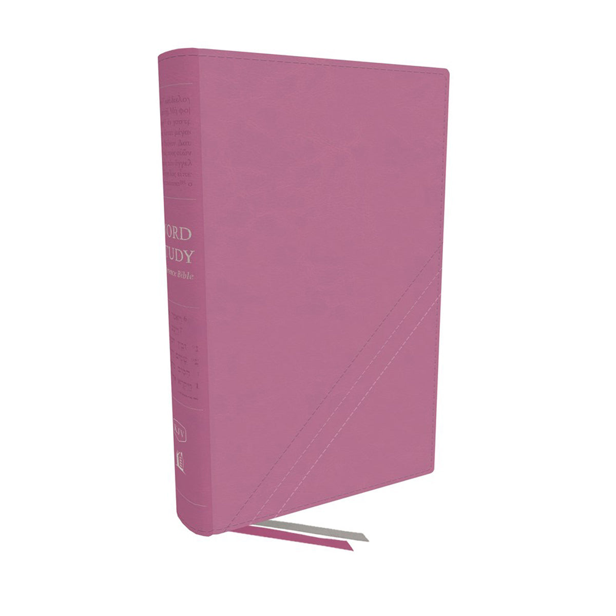 KJV Word Study Reference Bible Red Letter Pink (Comfort Print)(Imitation Leather)