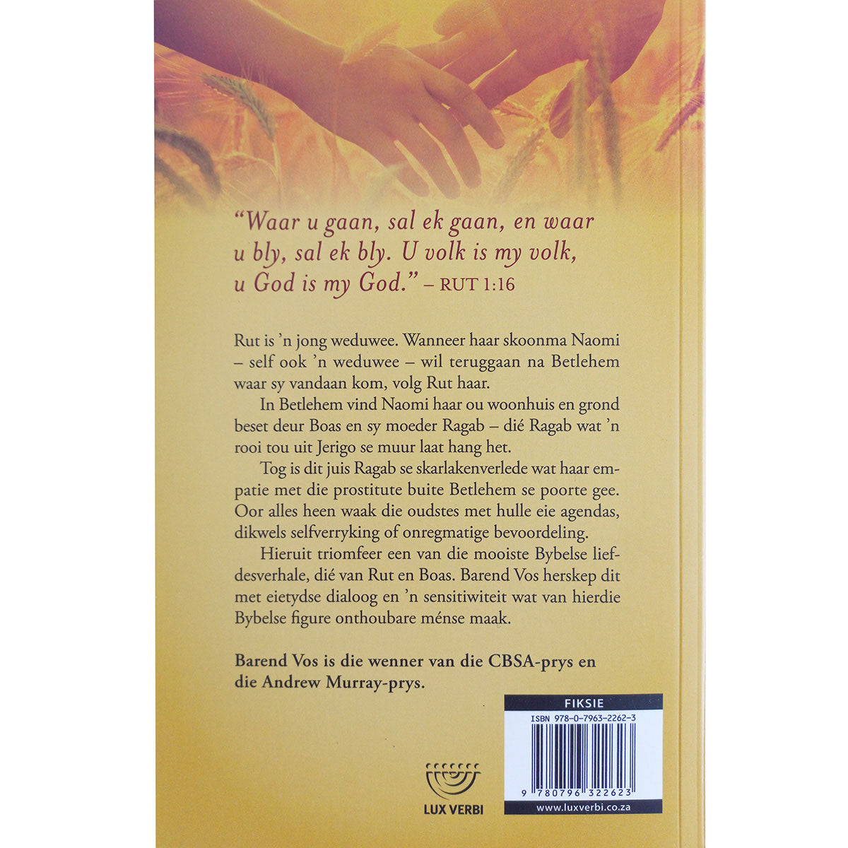 Rut En Boas: 'N Liefdesverhaal (Sagteband)