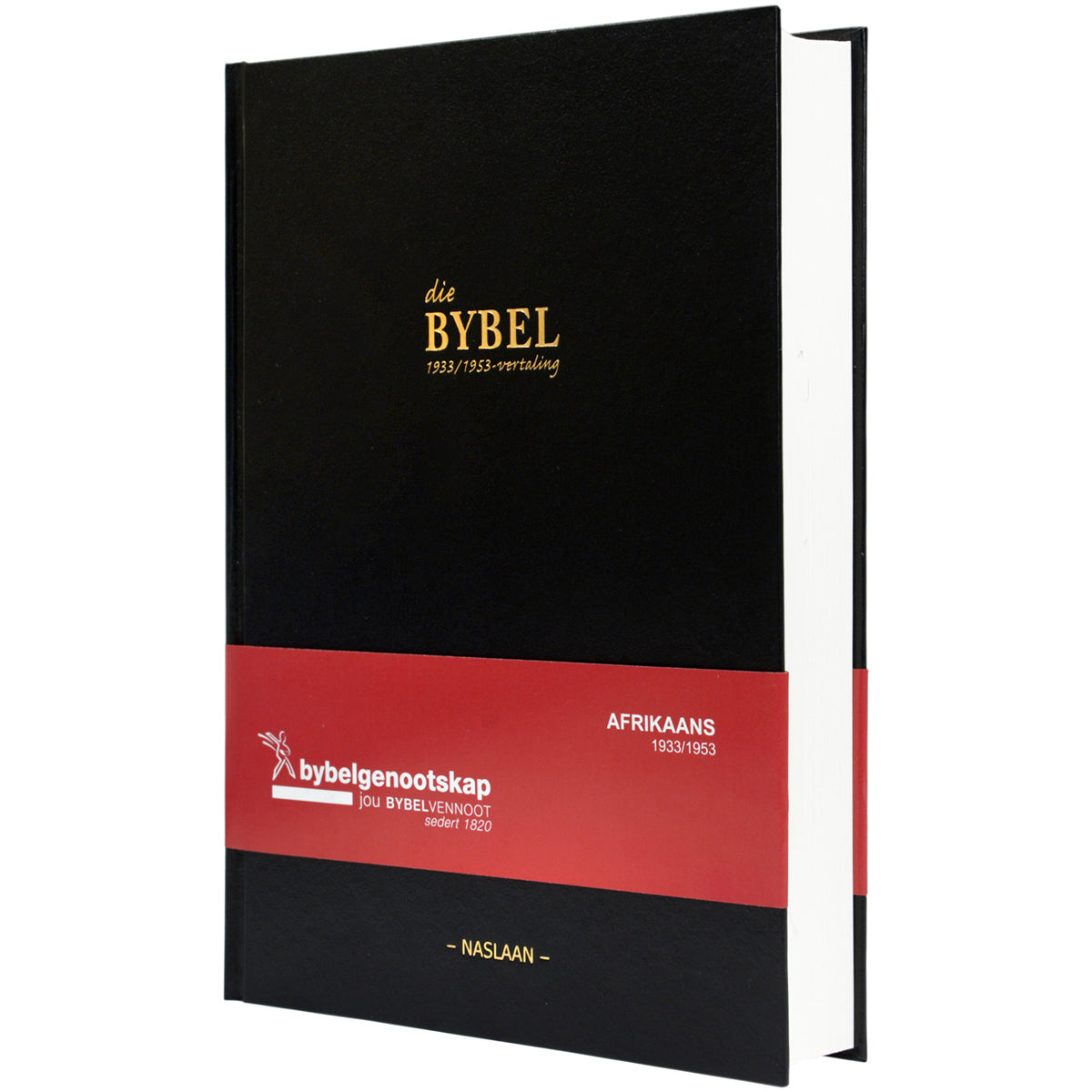 Afrikaans 1953 Vertaling Swart Hardeband Grootdruk Bybel