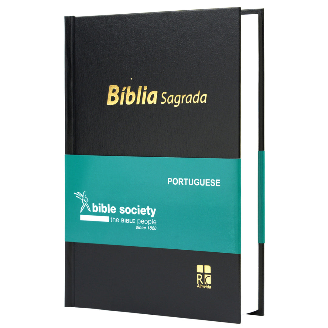 ARC Portuguese Black Hardcover Bible