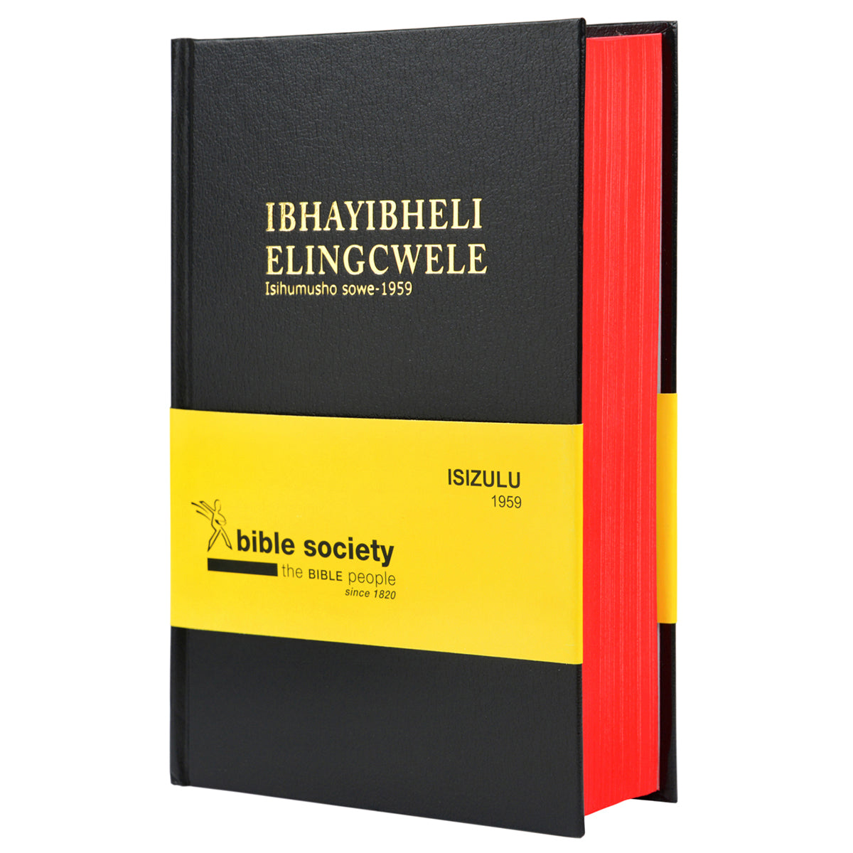Zulu 1959 Black Hardcover Bible Red Edge New Edition