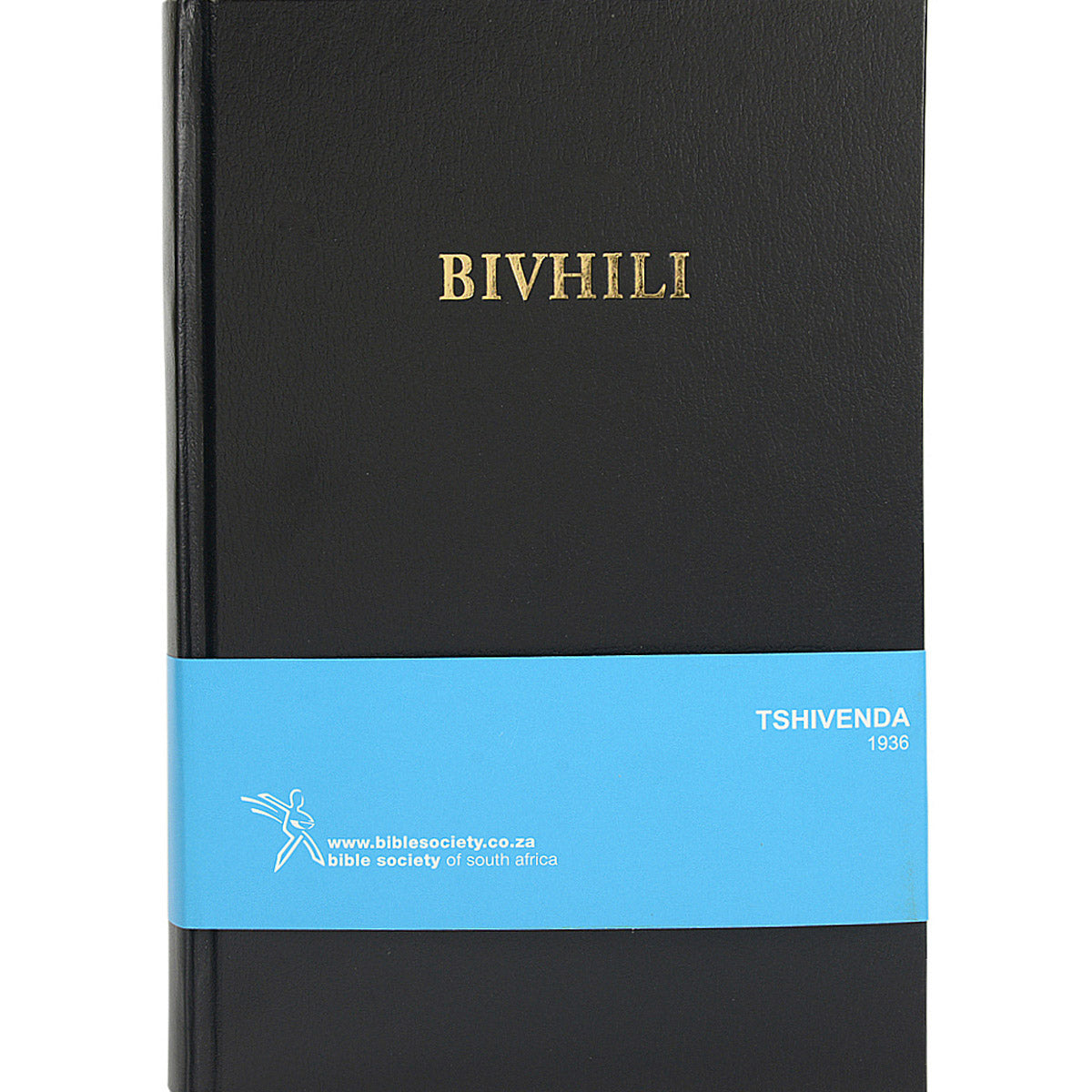 Venda 1936 Black Hardcover Bible Medium Red Edge