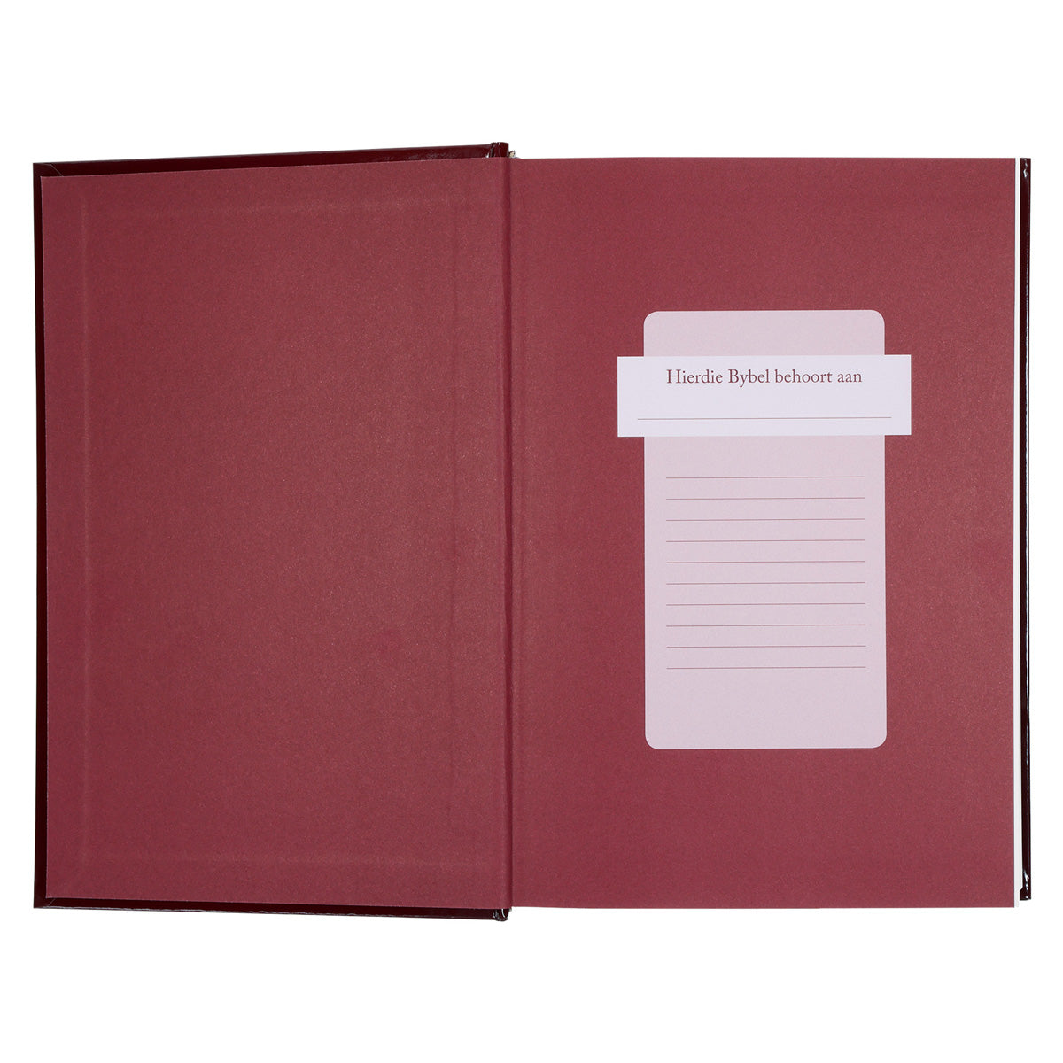 Afrikaans 2020 Vertaling Rooi Hardeband Medium Bybel Met Deuterokanonieke Boeke
