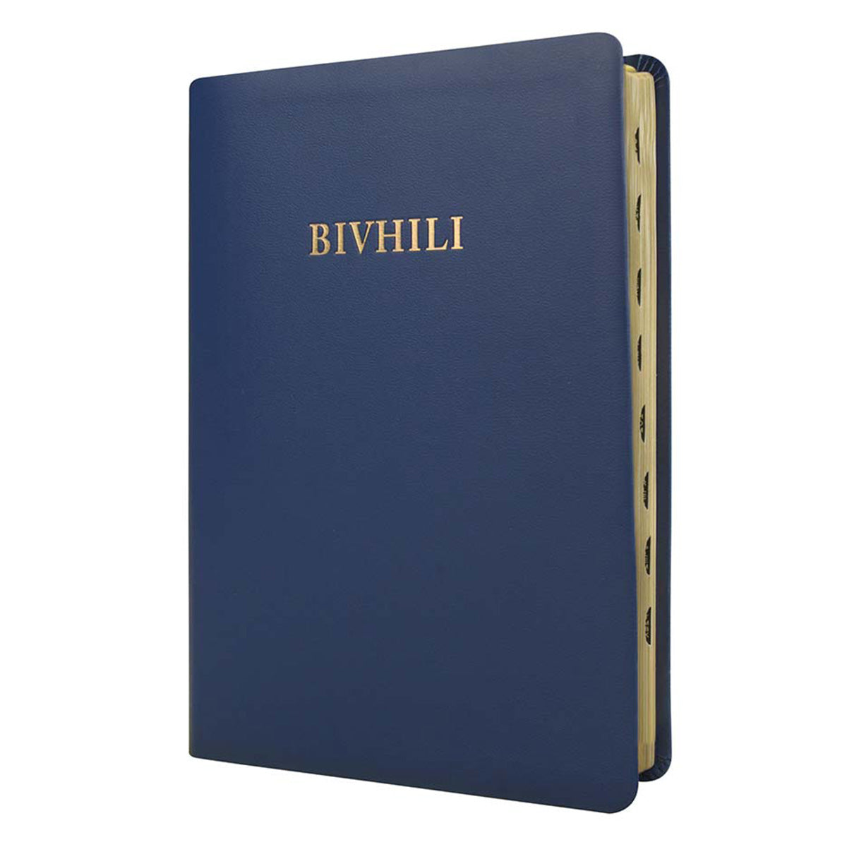 Venda 1936 Blue Vinyl Flexcover Bible Gilt-Edge Thumb Index
