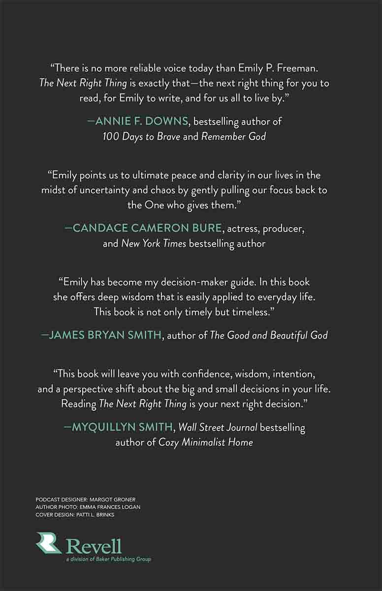 The Next Right Thing (Hardcover)