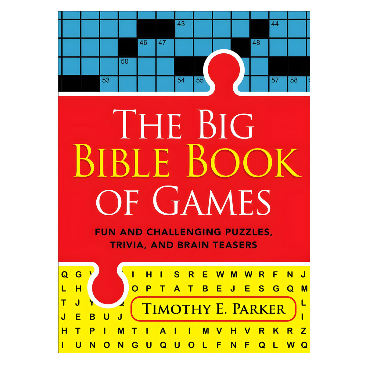 The Big Bible Book of Games: Fun & Challenging Puzzles, Trivia & Brain Teasers PB
