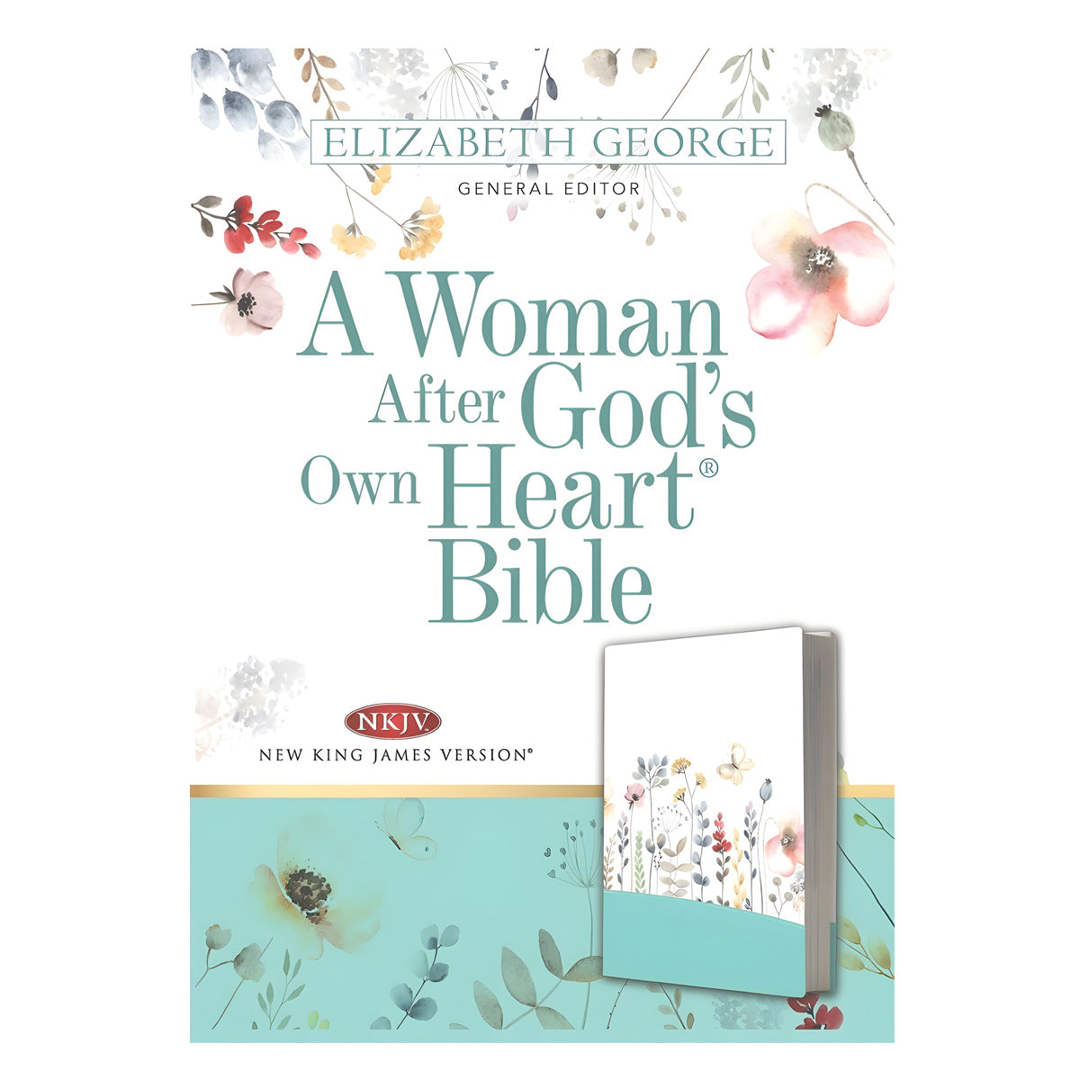 NKJV Imitation Leather A Woman After God's Own Heart Bible