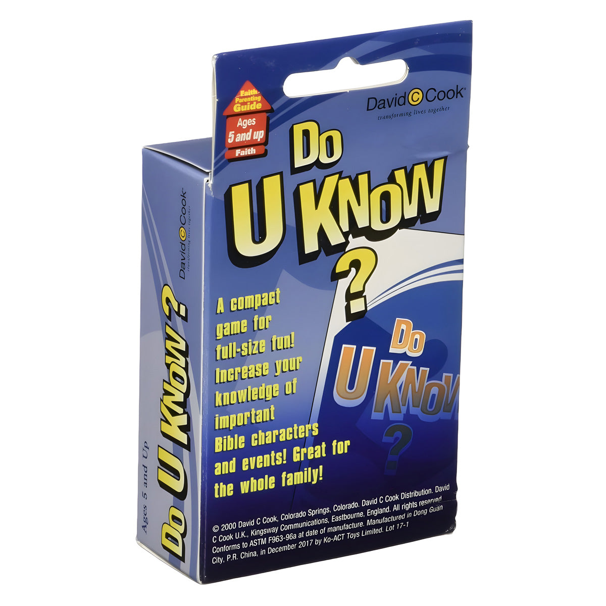 Do U Know? (Game Cards)
